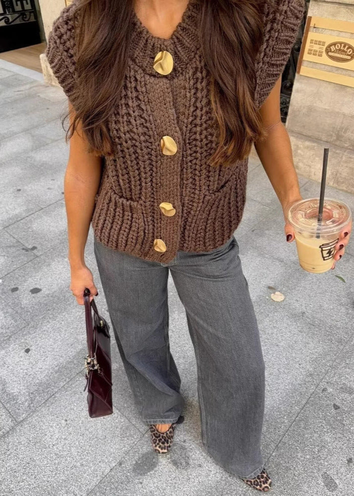 Top en Maille Épaisse